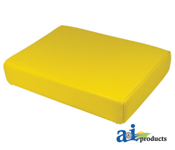 A-AF3269R-6 Bottom Cushion, Wood Base, 19.5" x 14", YLW