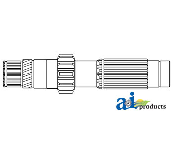 A-189391M92 Countershaft, Multipower Transmission
