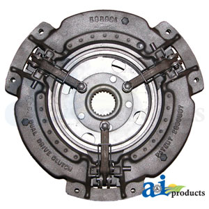 A-532320M91-A Pressure Plate: 11", 3 forged levers, w/ PTO disc, (Original Spicer/ Auburn)