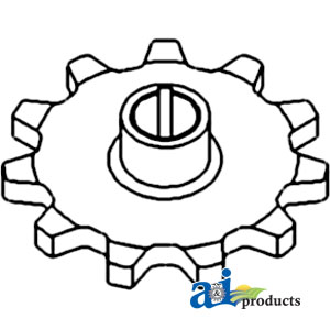 A-312412960 Sprocket, Clean Grain Elevator, Upper