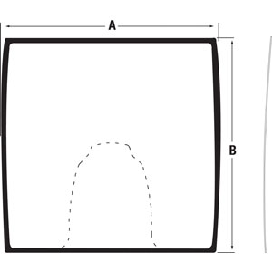 A-R555408 Glass, Windshield