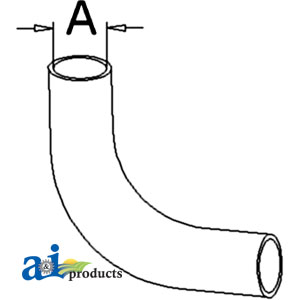 A-1691477M1 Radiator Hose, Bottom