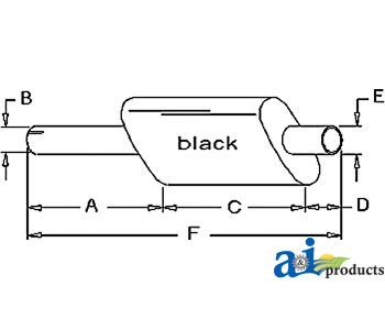 A-K928704 Muffler