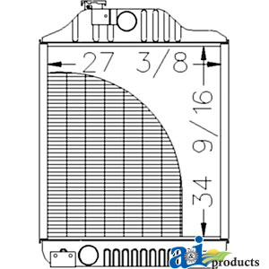 A-RE21557 Radiator