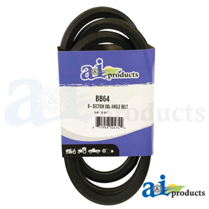 A-BB64 Double V-Belt (5/8" X 67")