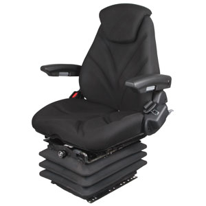 A-F20A7000 Seat, F20 Series, Air Suspension, Black Cloth