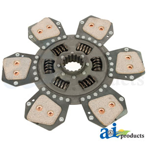 A-5189825 Disc, Transmission; 12", 6 Button, Ceramettalic, Torsion Dampened