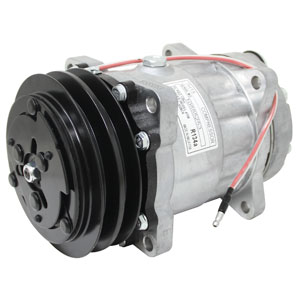 A-3763384M91 Compressor, New, Sanden Style w/ Clutch (4708)