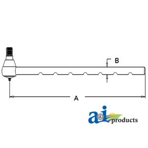 A-303109313 Tie Rod, Long