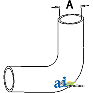 A-303375943 Radiator Hose, Upper