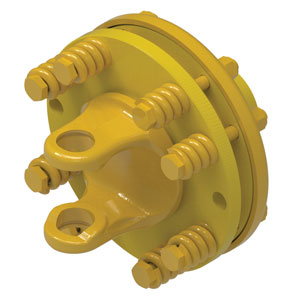 A-560-6506 Friction Clutch, BP5 Series, 1 3/8" X 6 Spline W/ Double Clamp, 7,965 in/lb.