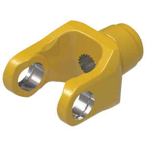 A-101-7021 Tractor Yoke, 1 3/8" - 21 Spline w/ SSL
