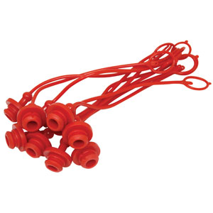 A-P211011 Dust Plug, 1/2", Red (10 pkg)