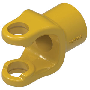 A-800-6824 Implement Yoke, Round Bore (With Keyway & Set Screw)
