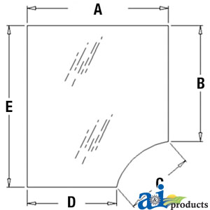 A-T113467 Glass, Windshield