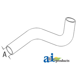 A-885563M1 Radiator Hose, Bottom