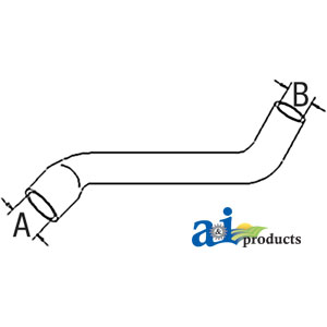 A-72102630 Radiator Hose, Upper