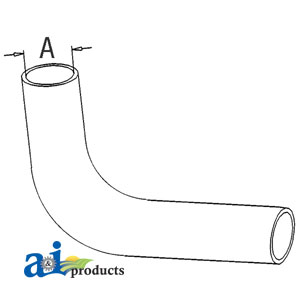 A-505618M1 Radiator Hose, Top
