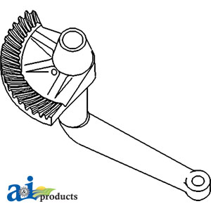 A-9N3527 Steering Sector Gear (LH)