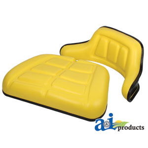 A-JD7000-SET Rail Style Seat & Wrap Around Backrest (2 Pc. Set)