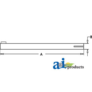 A-AM2795T Tube, Tie Rod