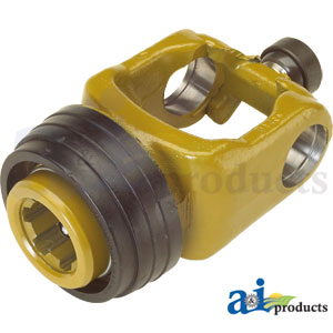 A-W136908 Tractor Yoke, Splined 1 3/8" - 6 Spline w/ QSG Lock