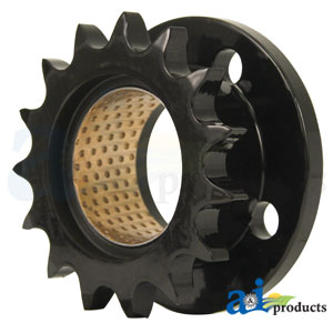 A-87047932 Sprocket w/ Bushing, Jaw Clutch, 15T
