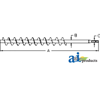A-249278A1 Auger, Auger Bed