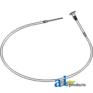 A-3760010M93 Cable, Fuel Stop/ Shutoff