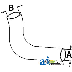 A-156542A Radiator Hose, Lower