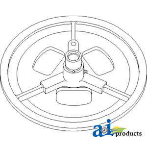 A-AH146463 Sheave Assy, Outer Drive, Separator Fan