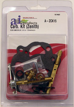A-ZCK15 Carburetor Kit, Complete (Zenith) "Viton