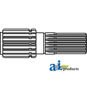 A-83934903 Differential Hub Shaft
