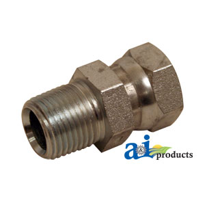 A-43D12 Straight Female NPT Swivel X Male NPT Adapter