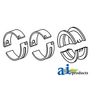 A-MB60-20 Bearing Set, Main (.020", set of 3)