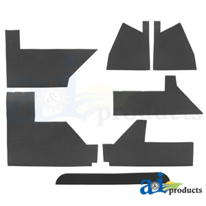 A-CKT310E Cab Upholstery Kit, Black