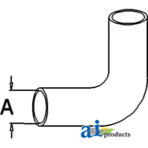 A-L61991 Radiator Hose, Upper