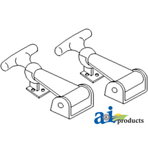 A-403657M1 Bonnet Catch (Long)(2 PACK)
