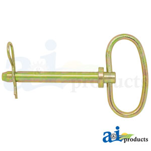 A-HPL101 Hitch Pin, Machined, 1/2" x 4 1/4
