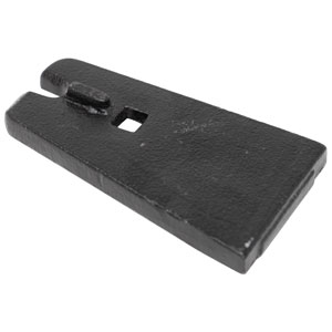 A-A89556 Scraper, Beaver Tail LH; Bolt On