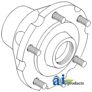 A-898346M93 Hub, Wheel (6 Bolt)