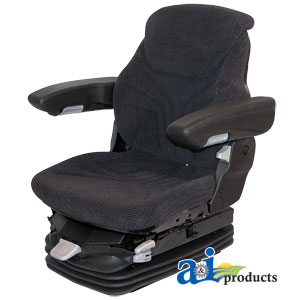 A-MSG95GGRC-ASSY Grammer Seat Assembly, CHARCOAL MATRIX CLOTH