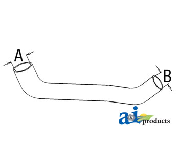 A-65429C1 Radiator Hose, Upper