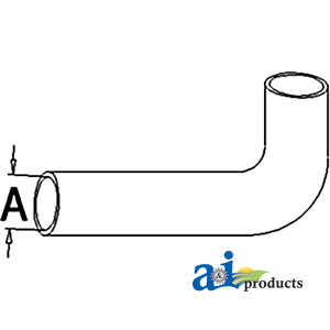 A-70233430 Radiator Hose, Upper
