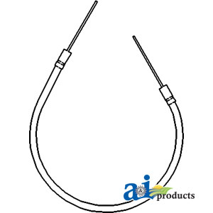 A-529000R1 Cable, Fuel Stop/ Shutoff