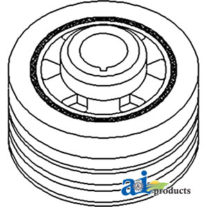 A-74009848 Pulley, Crankshaft Dampener