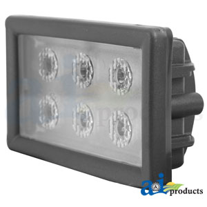 A-WL060 Work Lamp, LED; Rectangle, Flood