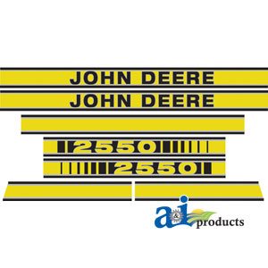 A-JD2550 Hood Decal