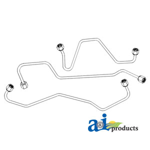 A-FPL500 Injection Line Set, #3 Cylinder