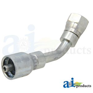 A-F-DL4504-1016-K2 Din Light 24 degree Seat 45 degree Female Swivel O-Ring